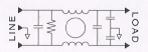 Typical AC line filtering block diagram Typical AC line filtering block diagram